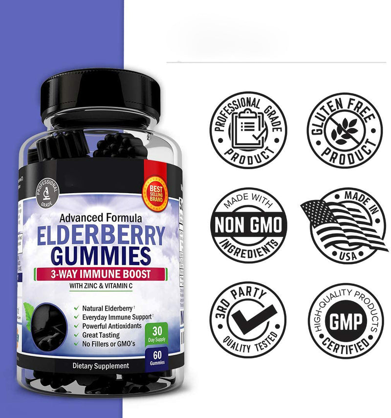 Elderberry Gummies - Ebz Beauty and Phyzique