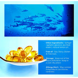 Abronikey Triple Strength  3 Fish Oil Supplements 4200mg Per Serving - Ebz Beauty and Phyzique