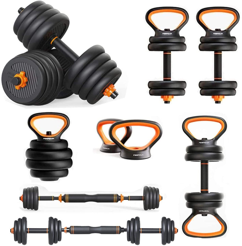 Dumbbells Kettlebells, Barbells Multifunctional Combination Six In One - Ebz Beauty and Phyzique