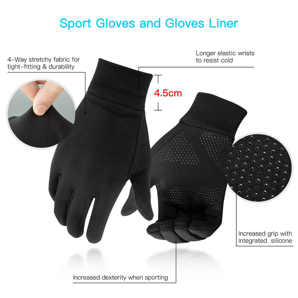 Lightweight Running Gloves - Ebz Beauty and Phyzique