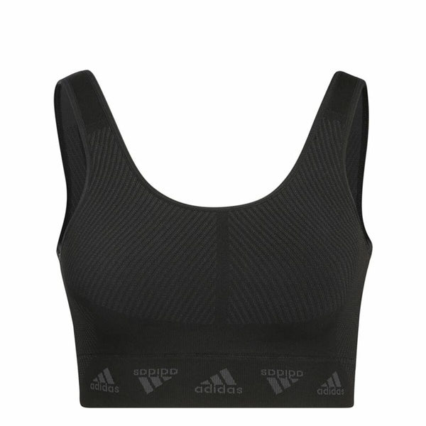 Sports Bra Adidas Aeroknit Black - Ebz Beauty and Phyzique