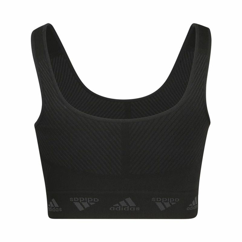 Sports Bra Adidas Aeroknit Black - Ebz Beauty and Phyzique