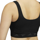 Sports Bra Adidas Aeroknit Black - Ebz Beauty and Phyzique