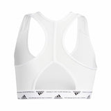 Sports Bra Adidas PowerReact Training White - Ebz Beauty and Phyzique