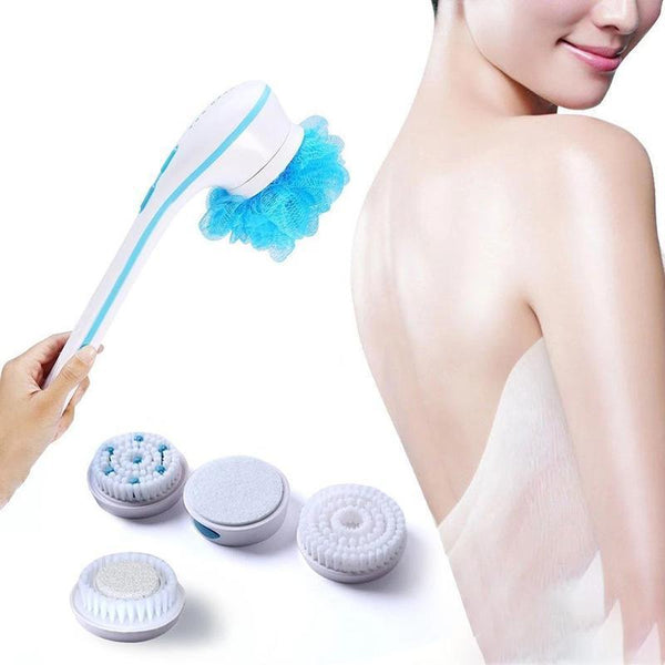 5 Attachments Body Brush Skin Massager - Ebz Beauty and Phyzique