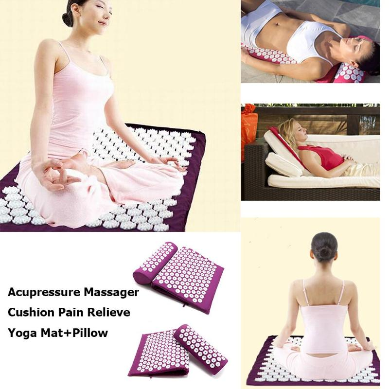 Massage Cushion Yoga Acupressure Mat - Ebz Beauty and Phyzique