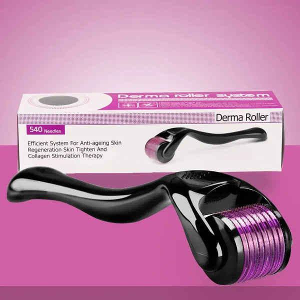 Derma Roller 0.5 Mm Hair & Skin System - Titanium needles - Best quality derma roller - Ebz Beauty and Phyzique