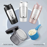 USB Electric Protein Shaker Bottle Portable 1200mAh Rechargeable