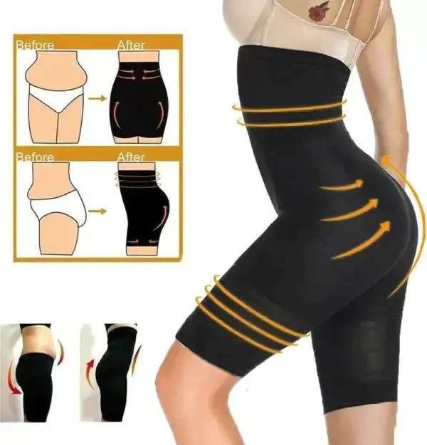 High Waist Slim Body Shaper - Ebz Beauty and Phyzique