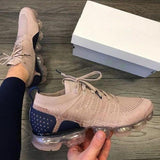 Sneakers Women Casual Shoes Mesh Air-Cushion Flat - Ebz Beauty and Phyzique