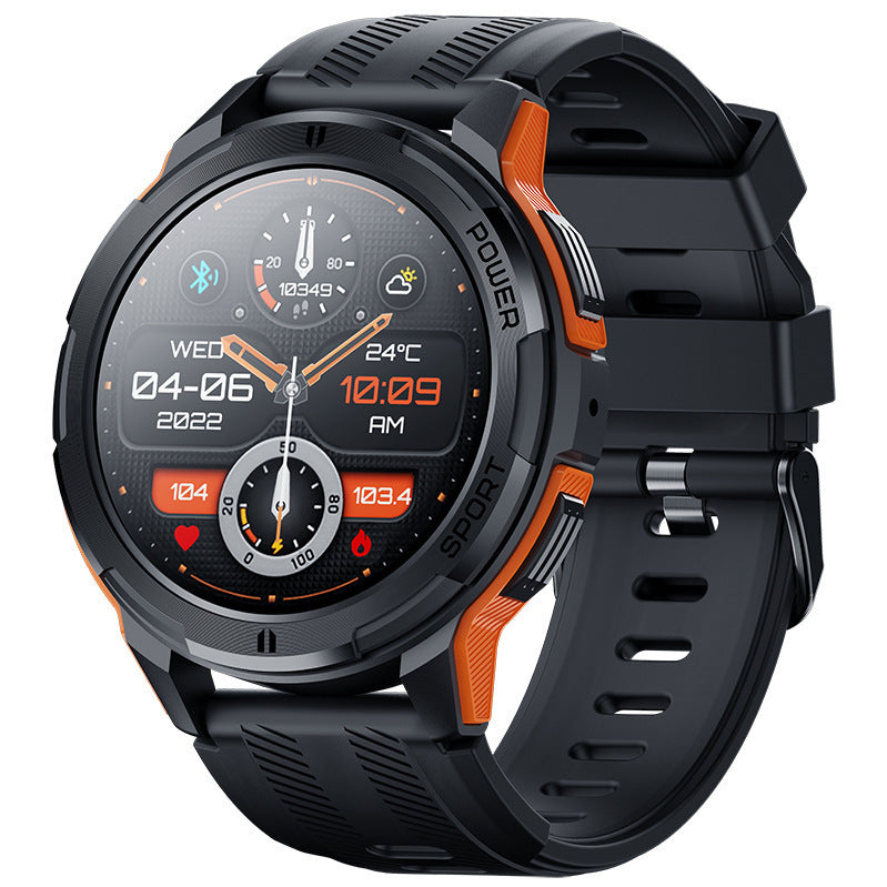 Heart rate monitoring sports Smart Watch - Three-proof Sports Bluetooth Calling