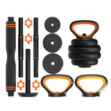 Dumbbells Kettlebells, Barbells Multifunctional Combination Six In One - Ebz Beauty and Phyzique