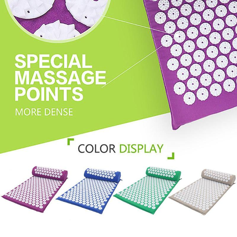 Massage Cushion Yoga Acupressure Mat - Ebz Beauty and Phyzique