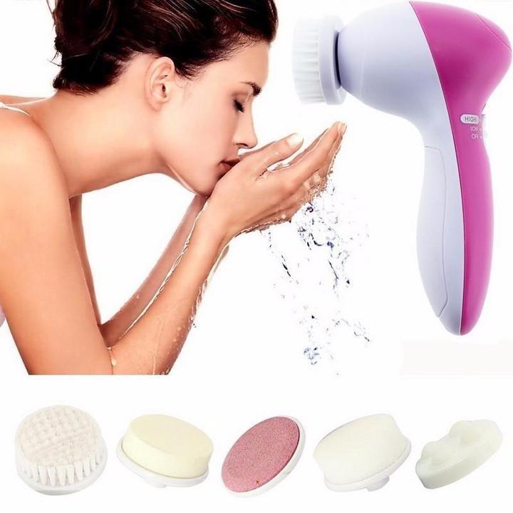 5 in 1 Electric Pore Cleansing Brush - Ebz Beauty and Phyzique