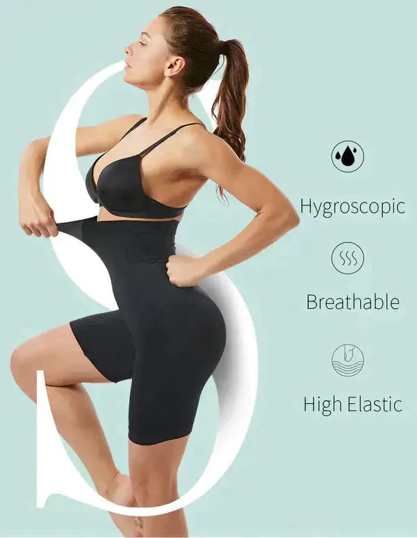 High Waist Slim Body Shaper - Ebz Beauty and Phyzique