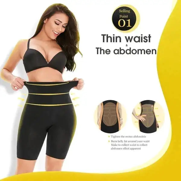 High Waist Slim Body Shaper - Ebz Beauty and Phyzique